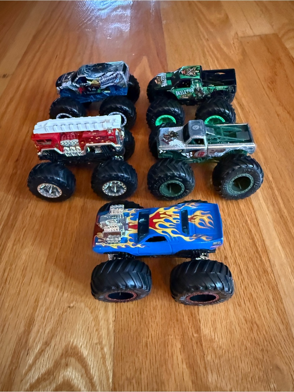 Hot Wheels Monster Trucks (Set of 5)